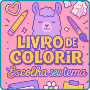 Livros de Colorir - Diversos Temas
